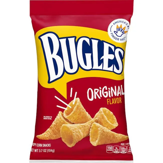 Bugles Original Crispy Corn Snacks, 3.7-oz.