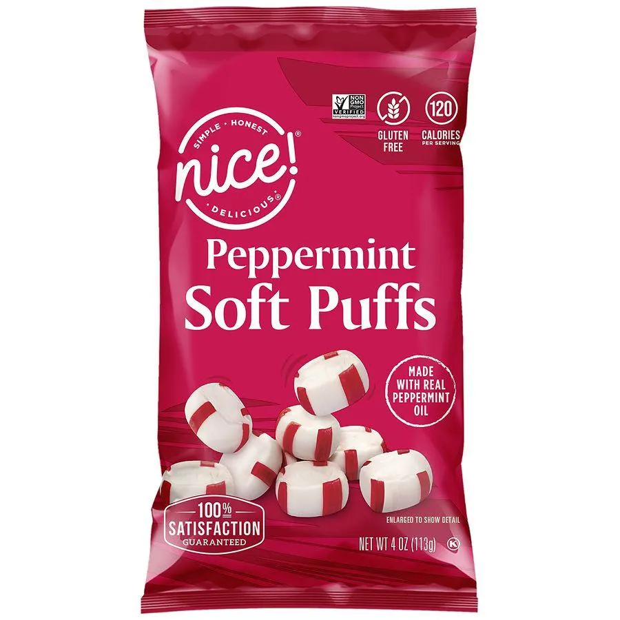 Nice! Soft Puffs Peppermint, 4 oz
