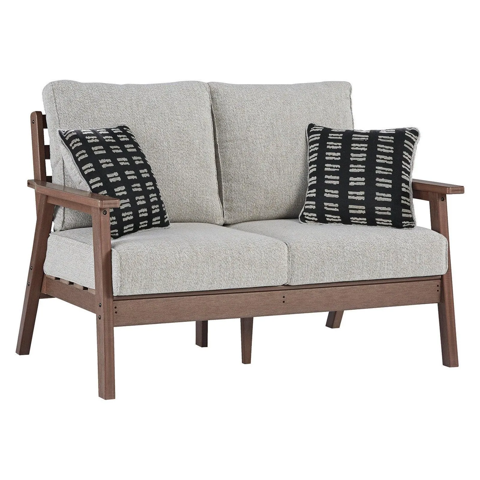 Emmeline Outdoor Loveseat con cojín