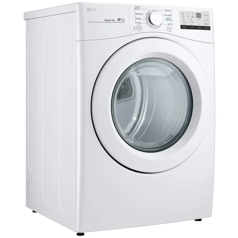 LG DLG3401W 7.4 cu. ft. Front Load Gas Dryer with Sensor Dry - White
