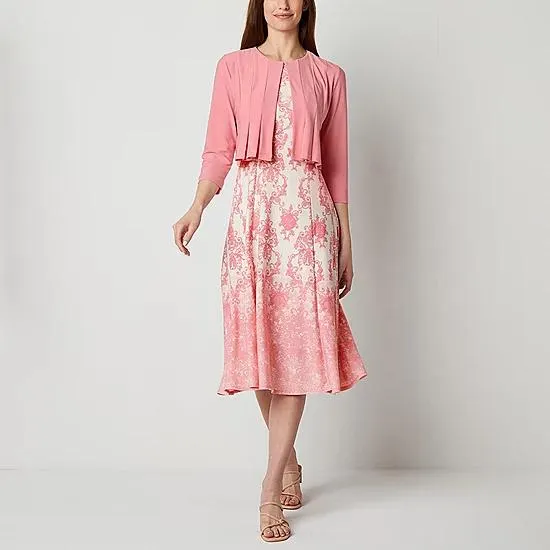 Danny & Nicole Midi Jacket Dress