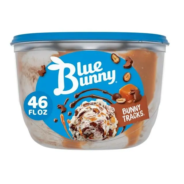 Blue Bunny Bunny Tracks Premium Frozen Dessert, 46 fl oz