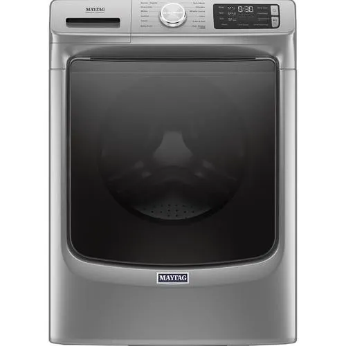 - 4.8 CuFt Smart Steam Electric Front Load Metallic Slate Washer with 16 Hr. Fresh Hold® Option