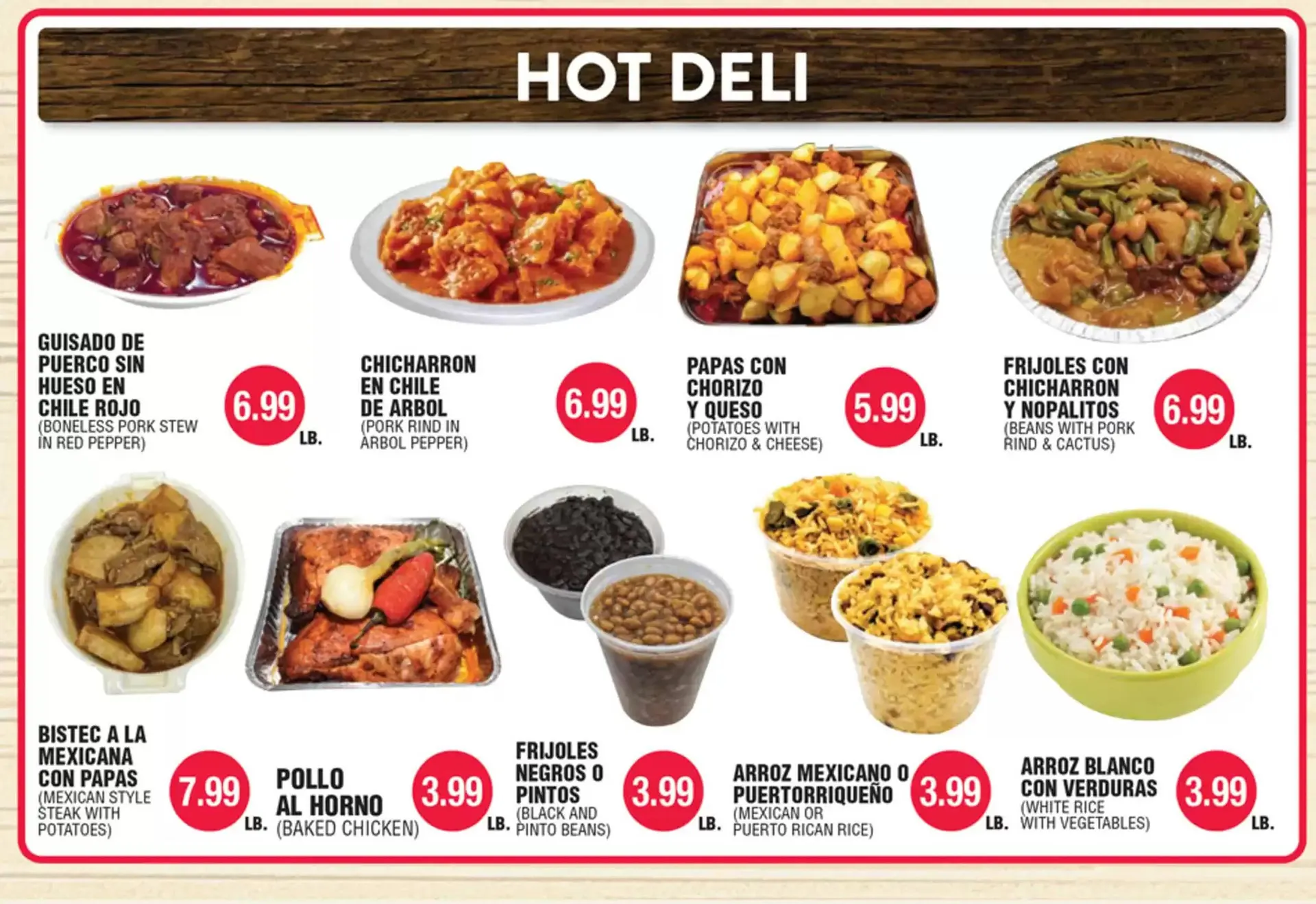 Catálogo de Carnicerias Jimenez Weekly Ad 5 de marzo al 19 de marzo 2025 - Página 1