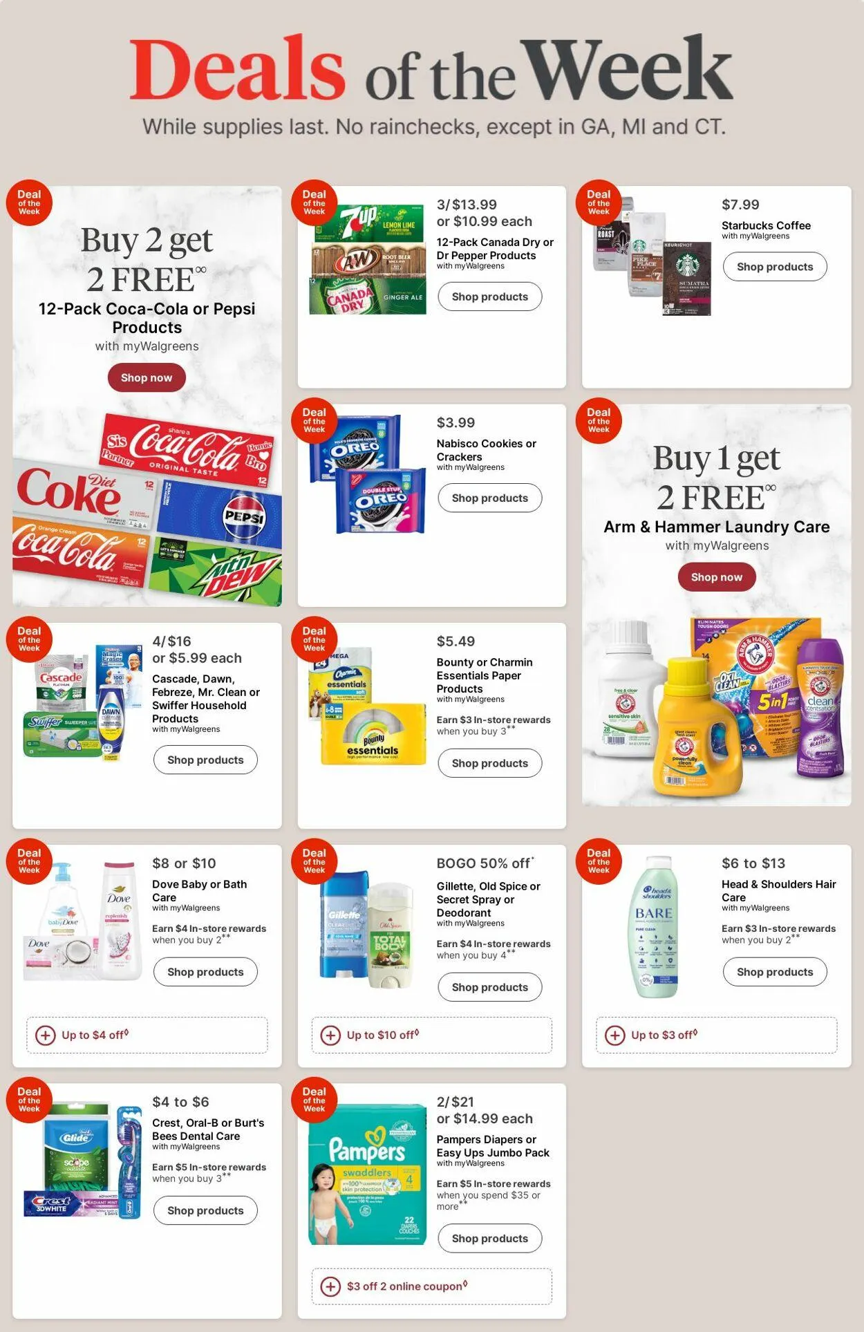 Catálogo de Walgreens Current weekly ad 5 de mayo al 14 de mayo 2025 - Página 1