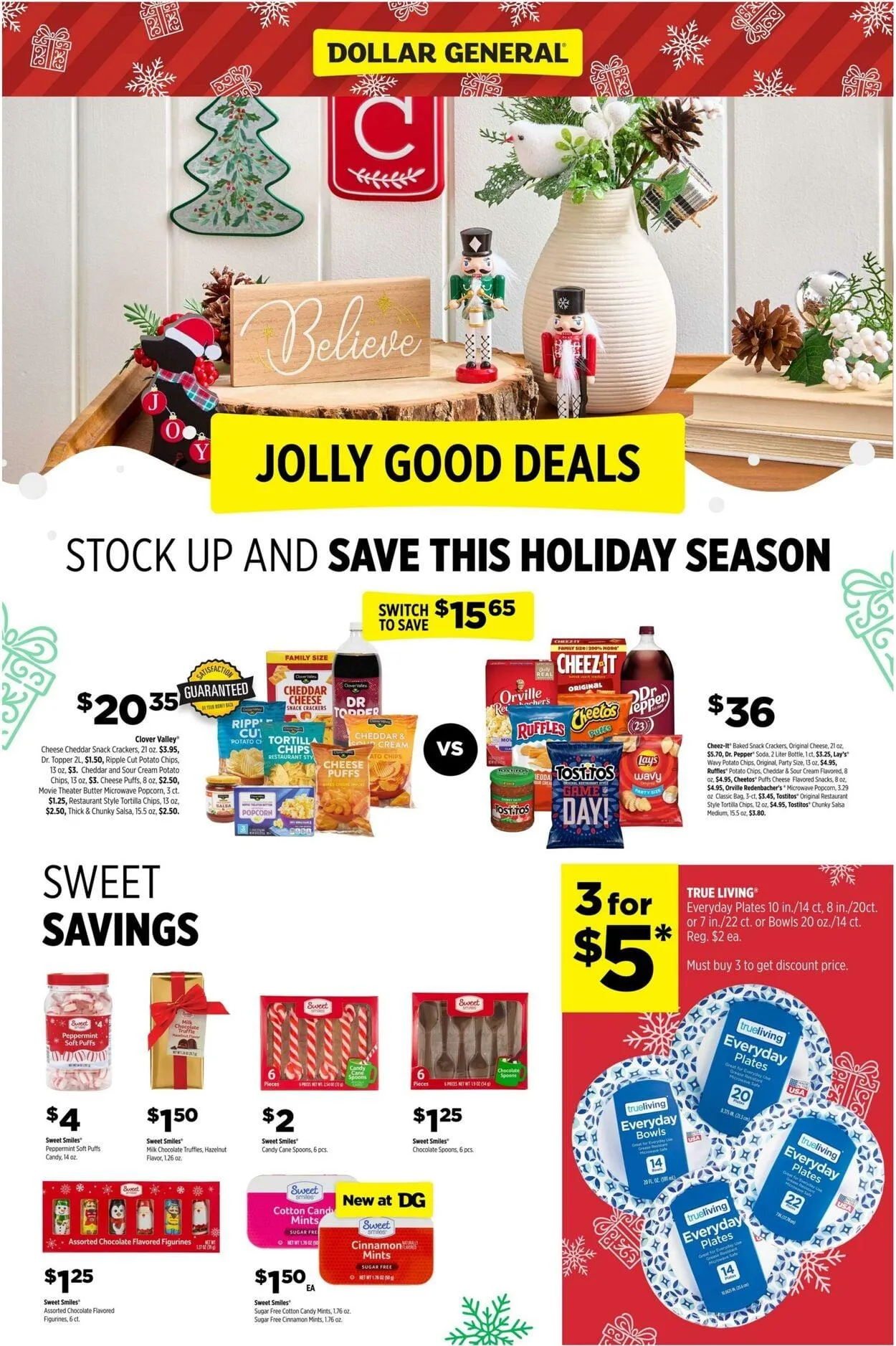 Catálogo de Dollar General Current weekly ad 30 de noviembre al 3 de enero 2026 - Página 1