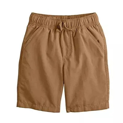 Boys 4-12 Jumping Beans® Flat Front Poplin Shorts