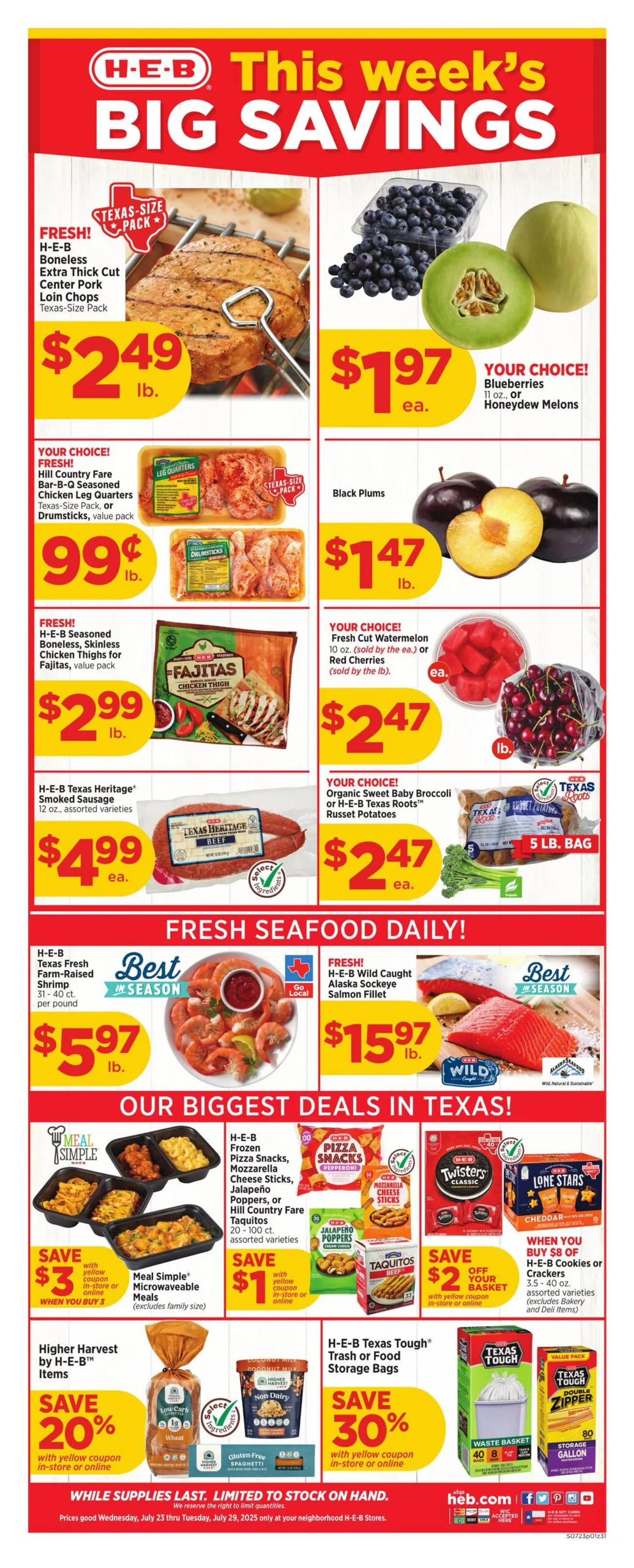 H-E-B Current weekly ad - 1