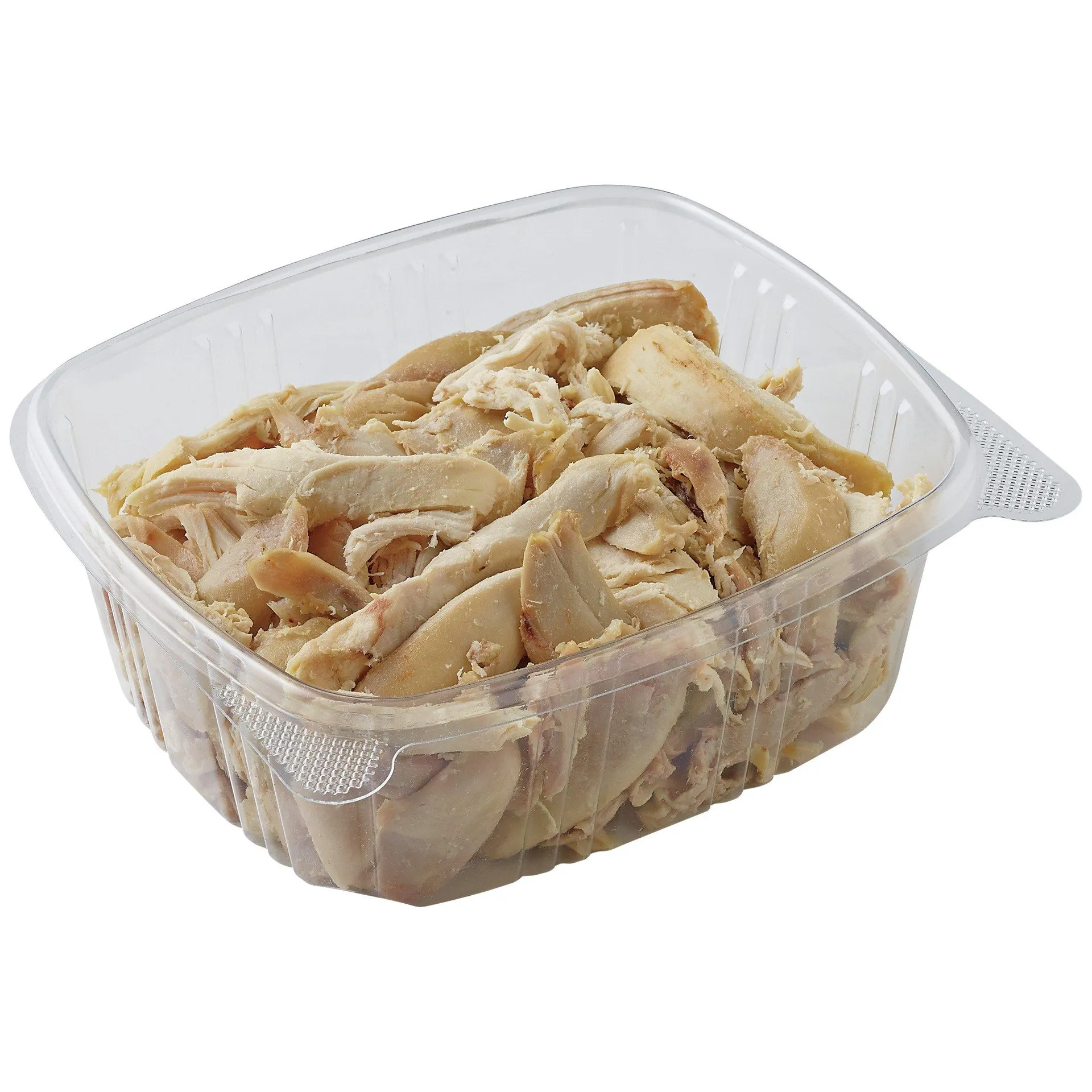 Meal Simple by H‑E‑B Shredded Dark & White Meat Rotisserie Chicken - Small (Sold Cold)
