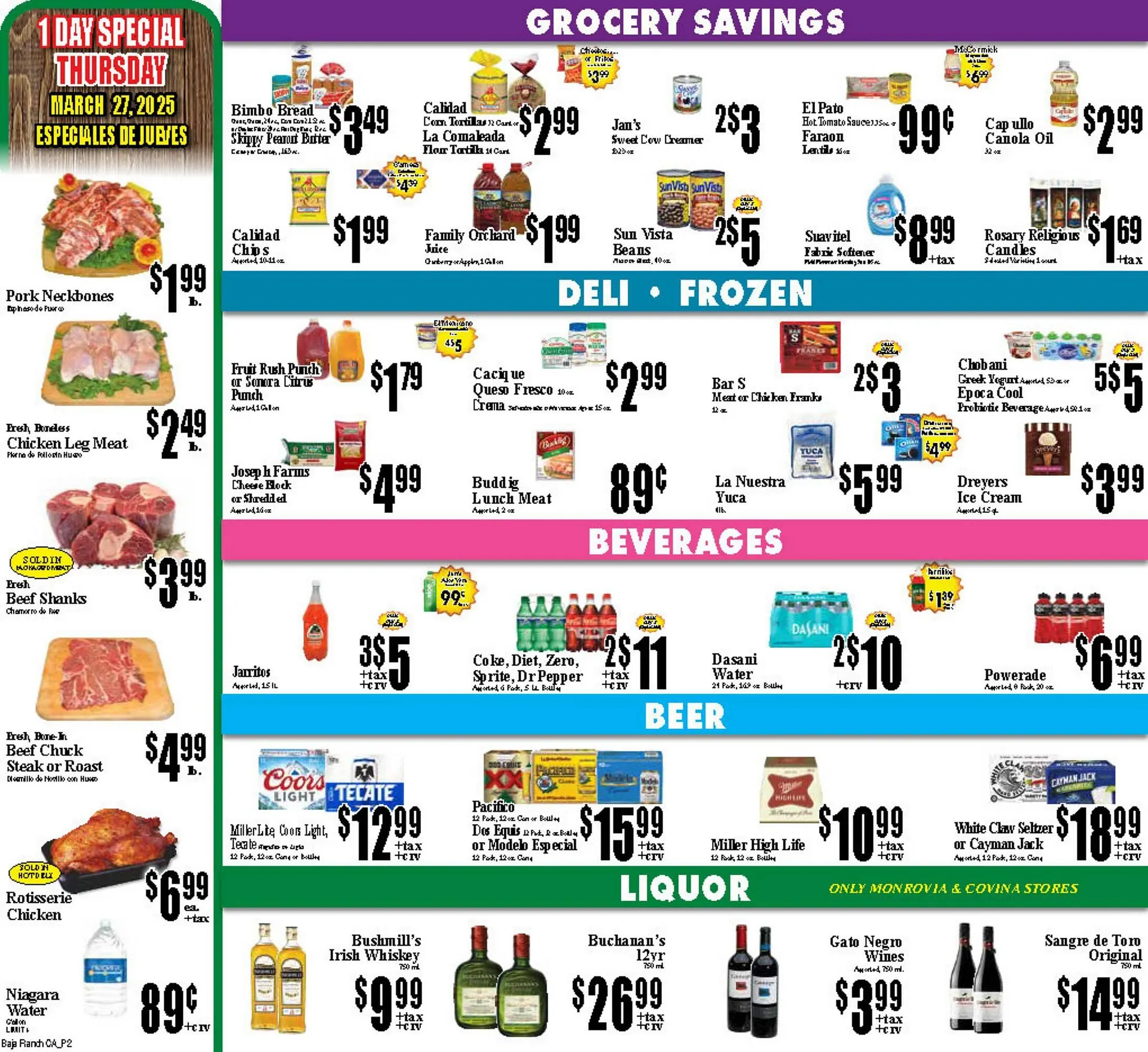 Catálogo de Baja Ranch Weekly Ad 26 de marzo al 1 de abril 2025 - Página 2