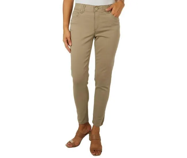 Womens 28 in. Ab-Tech Elastic Waist Jeans