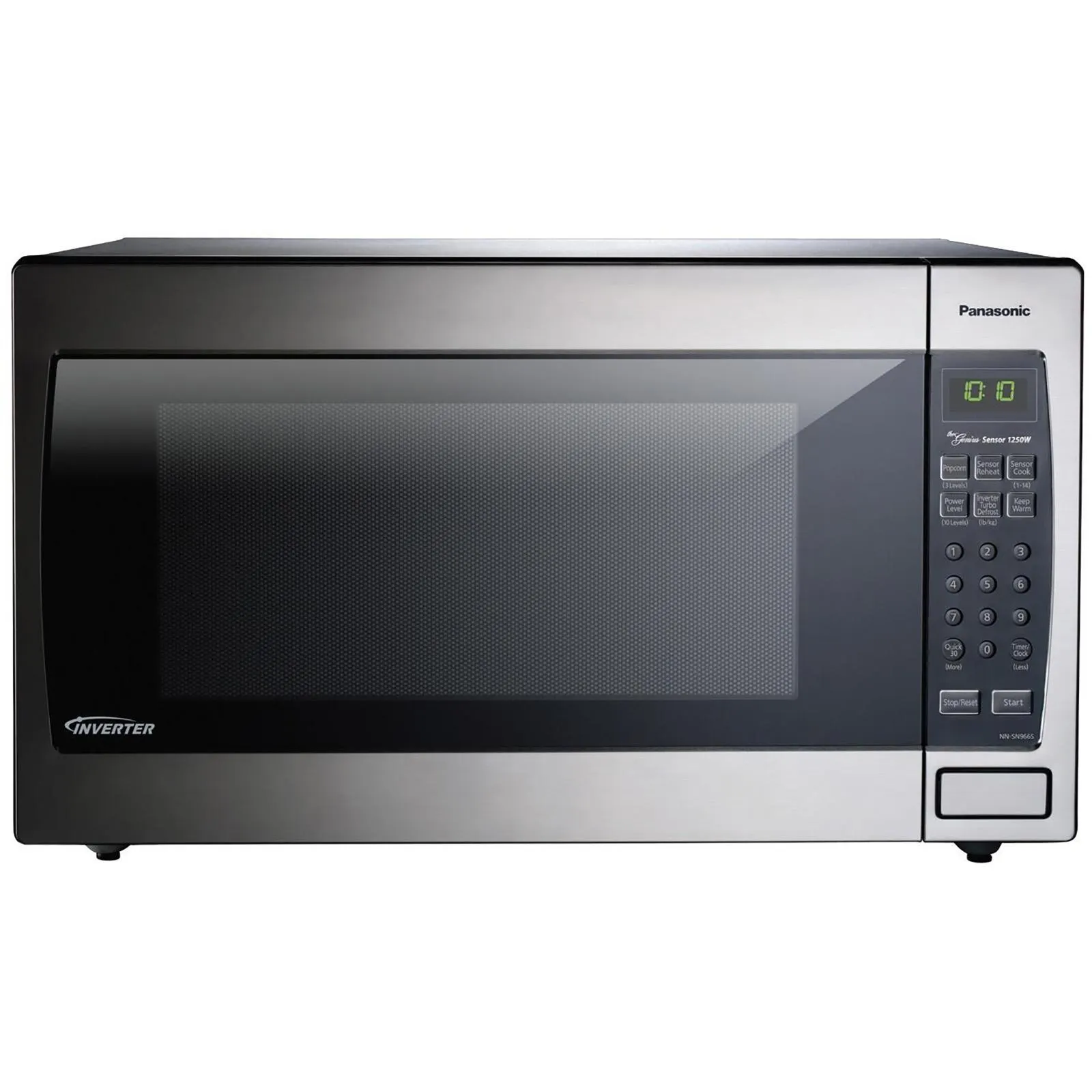 Panasonic NNSN966S 2.2cu.ft Countertop Microwave with Inverter Technology - Stainless Steel