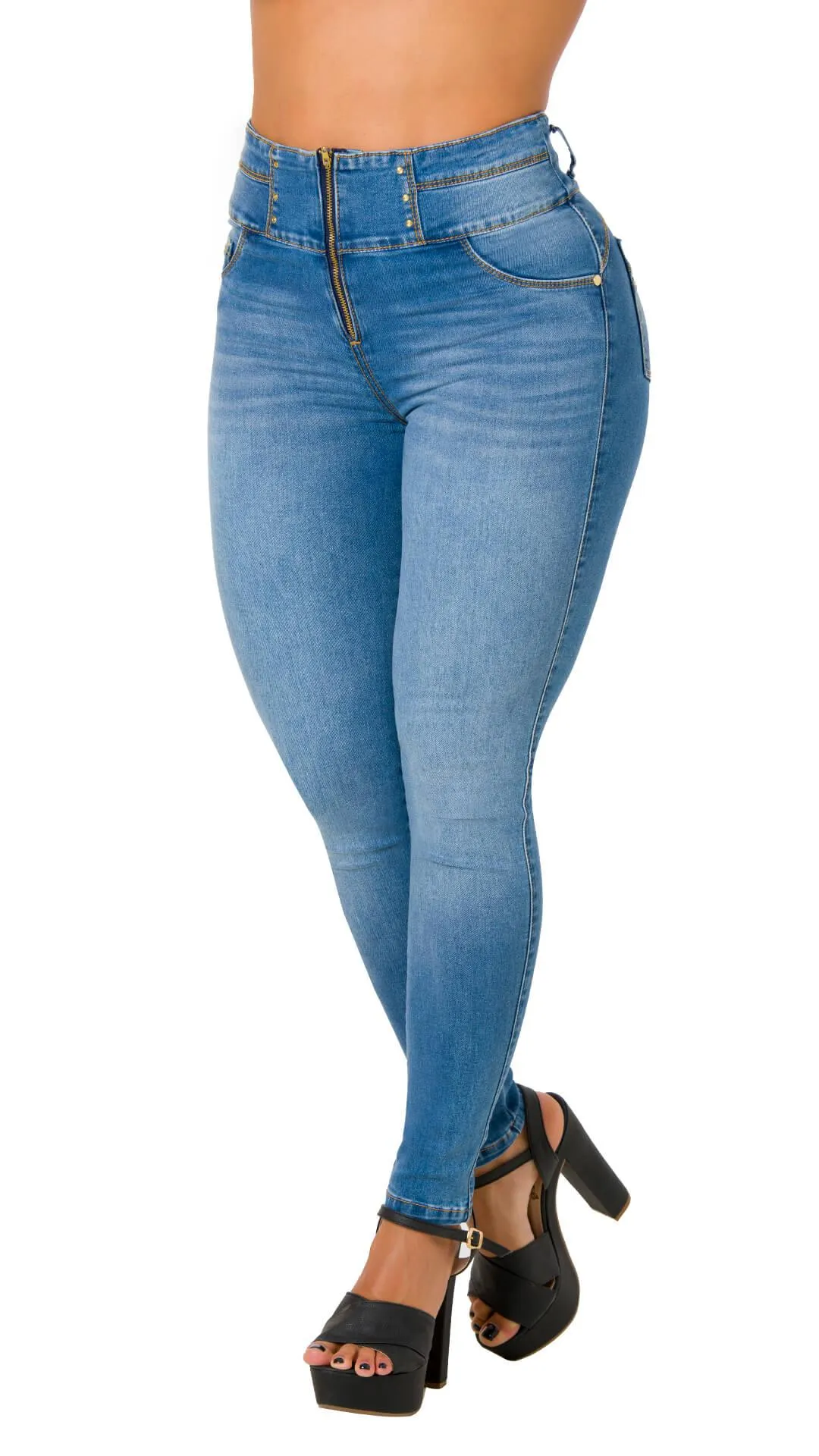 Jean Levanta Cola Skinny Secret Love 21381PNT-B