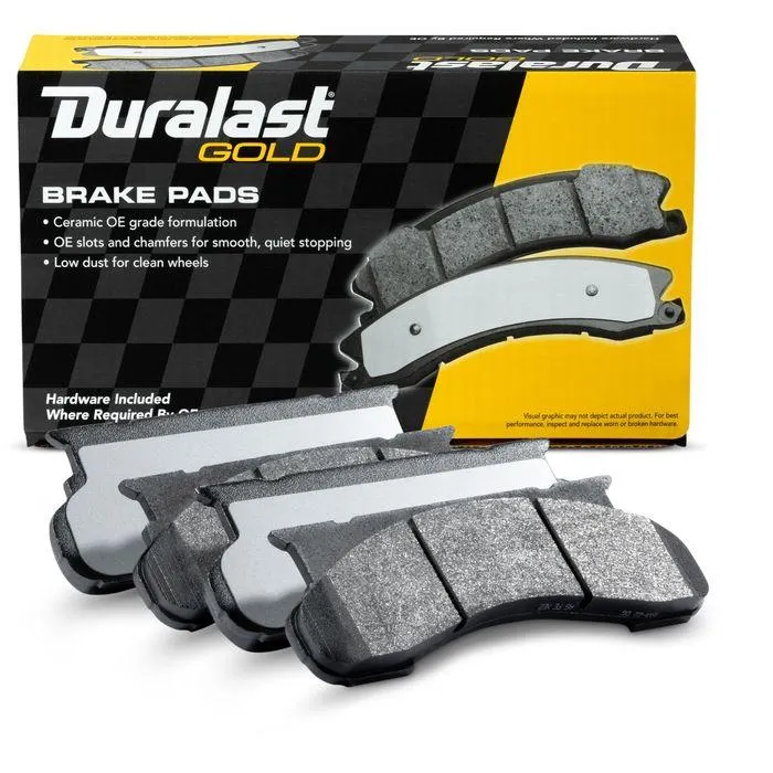 Duralast Gold Semi-metallic Disc Brake Pad Set DG120