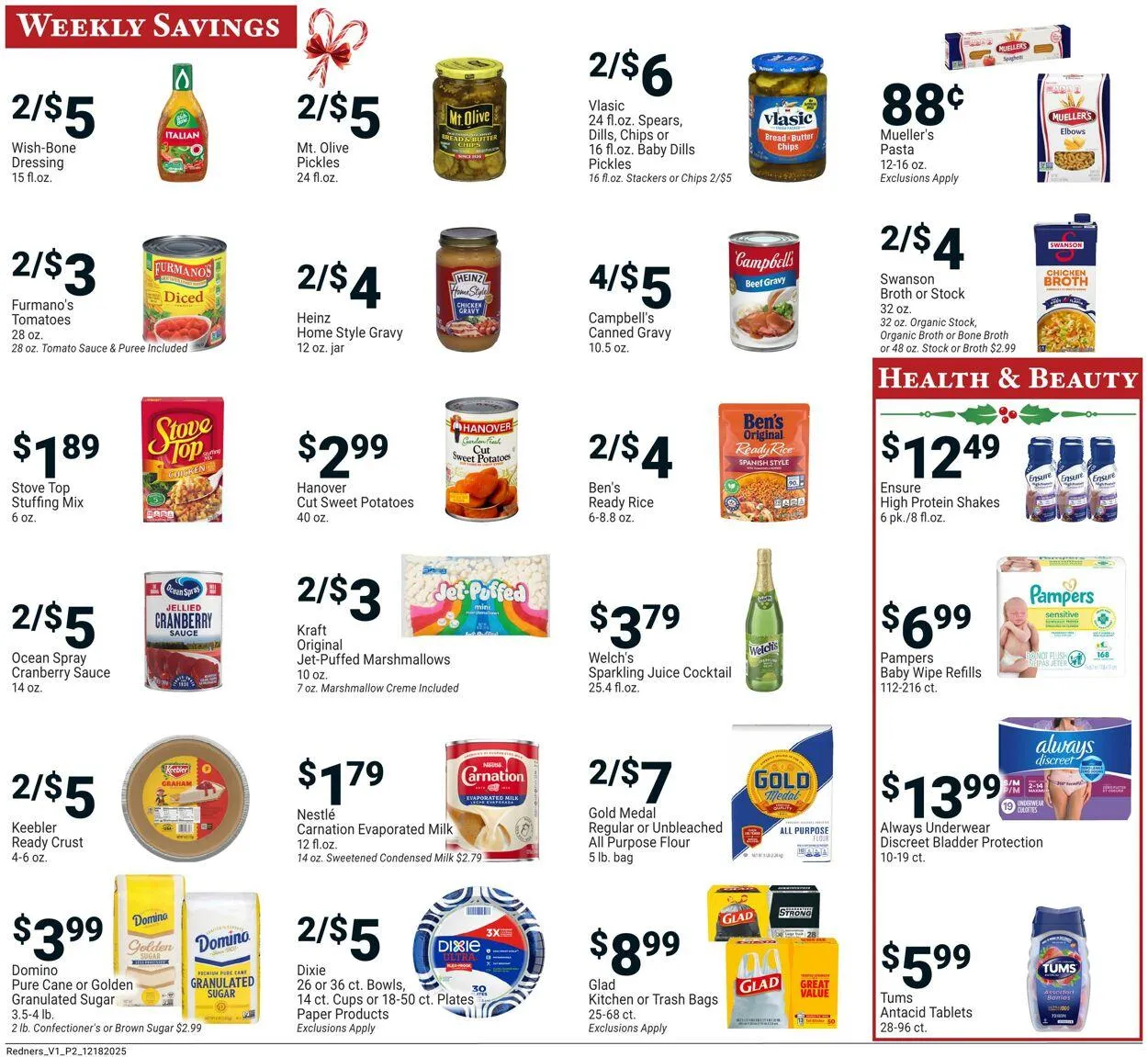 Catálogo de Redner’s Warehouse Market Current weekly ad 18 de diciembre al 24 de diciembre 2025 - Página 2
