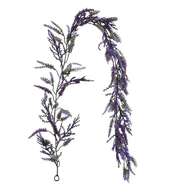 67" Spring Purple Lavender Garland by Bloom Room