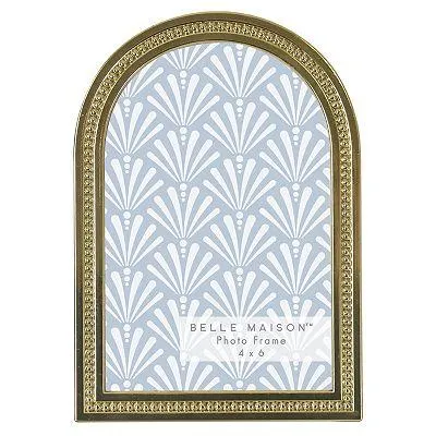 Belle Maison 4" x 6" Arch Bead Tabletop Frame