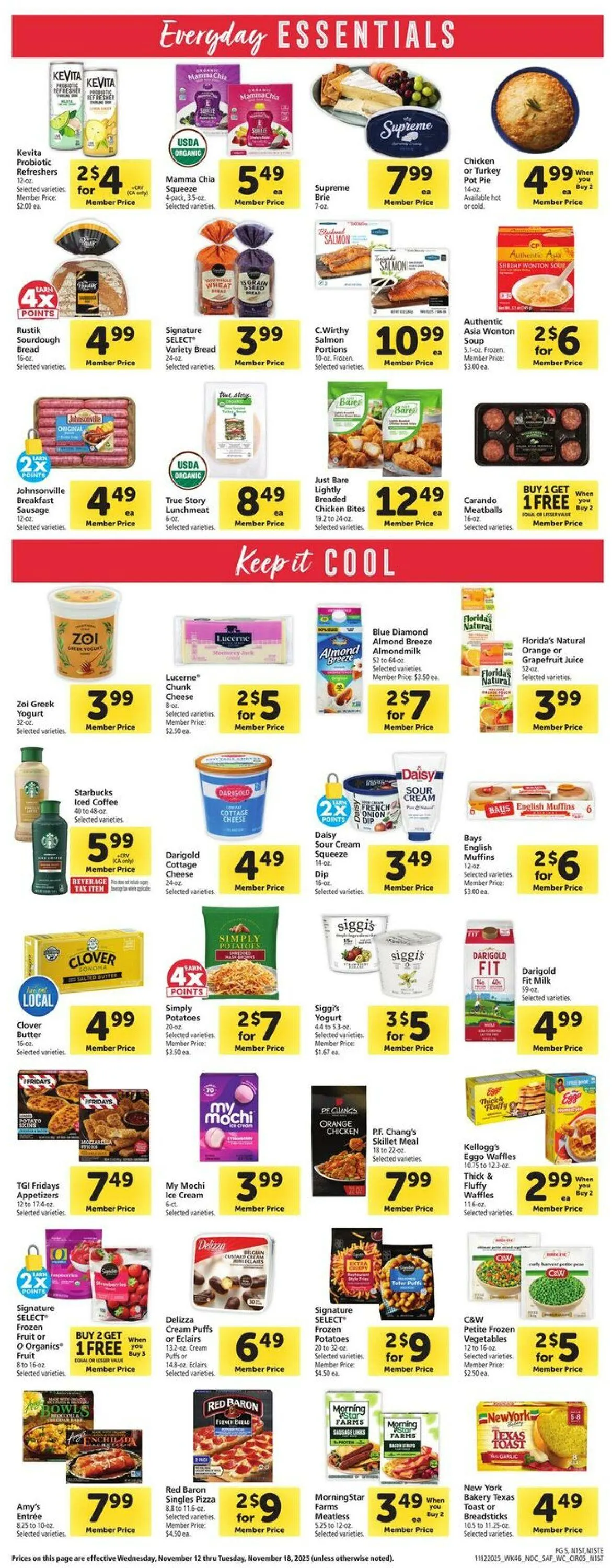 Weekly ad Safeway Current weekly ad from November 12 to November 18 2025 - Page 5