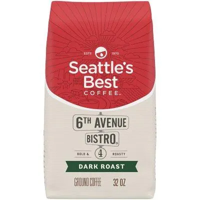 Seattle's Best Coffee 6th Avenue Bistro Ground Coffee, 32 oz.