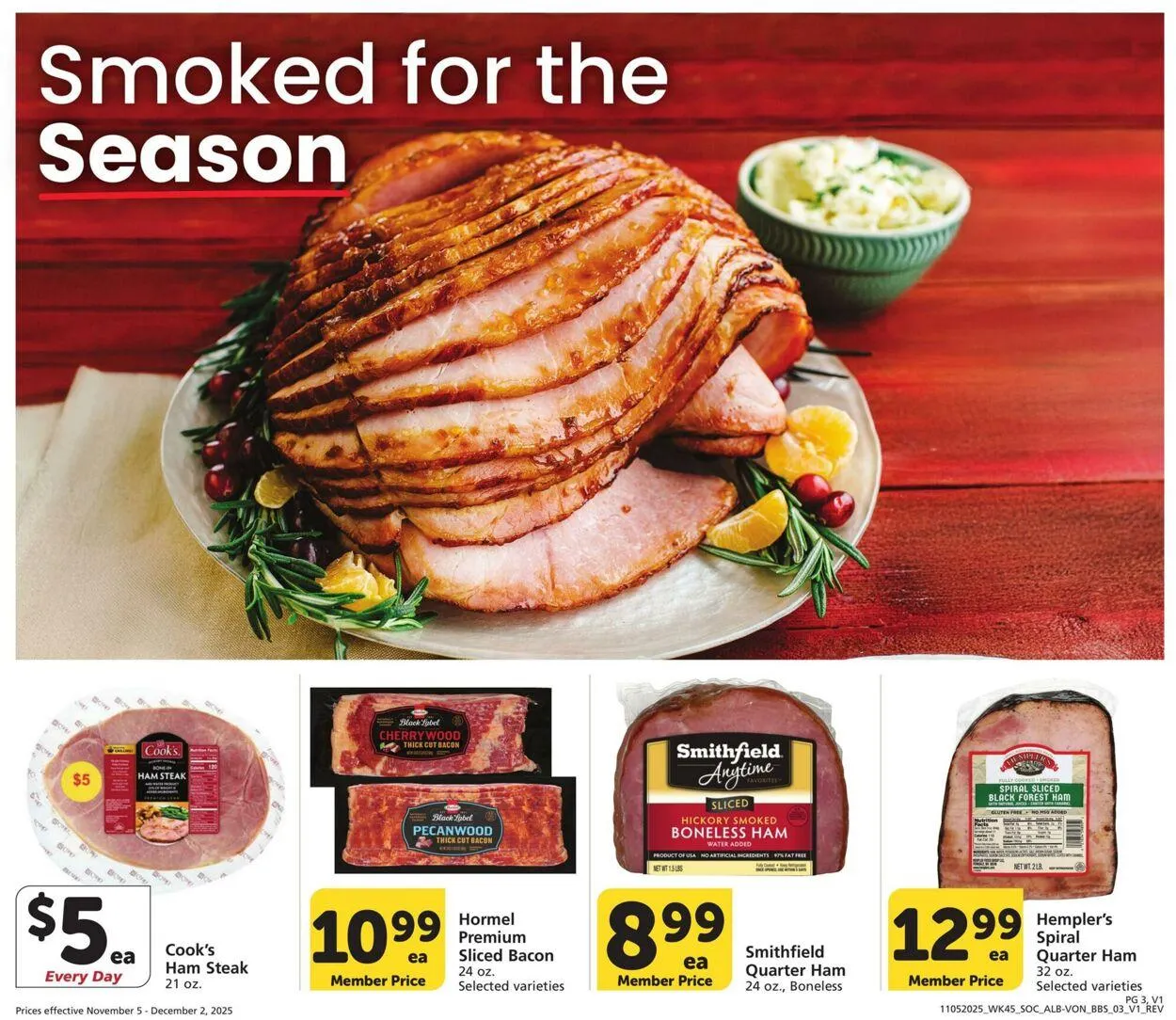 Catálogo de Vons Current weekly ad 5 de noviembre al 2 de diciembre 2025 - Página 2