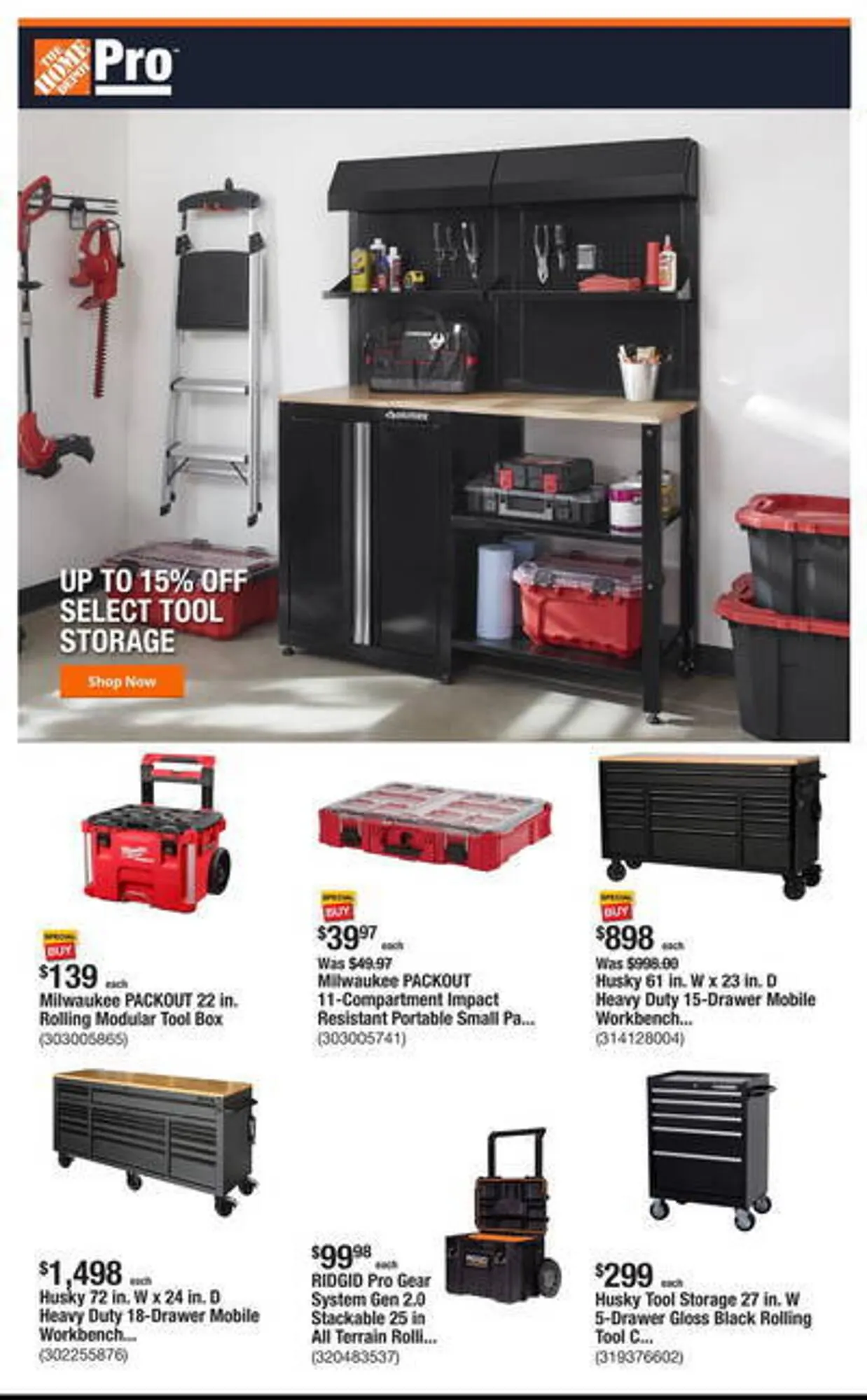 Catálogo de The Home Depot Weekly Ad 12 de agosto al 19 de agosto 2024 - Página 1
