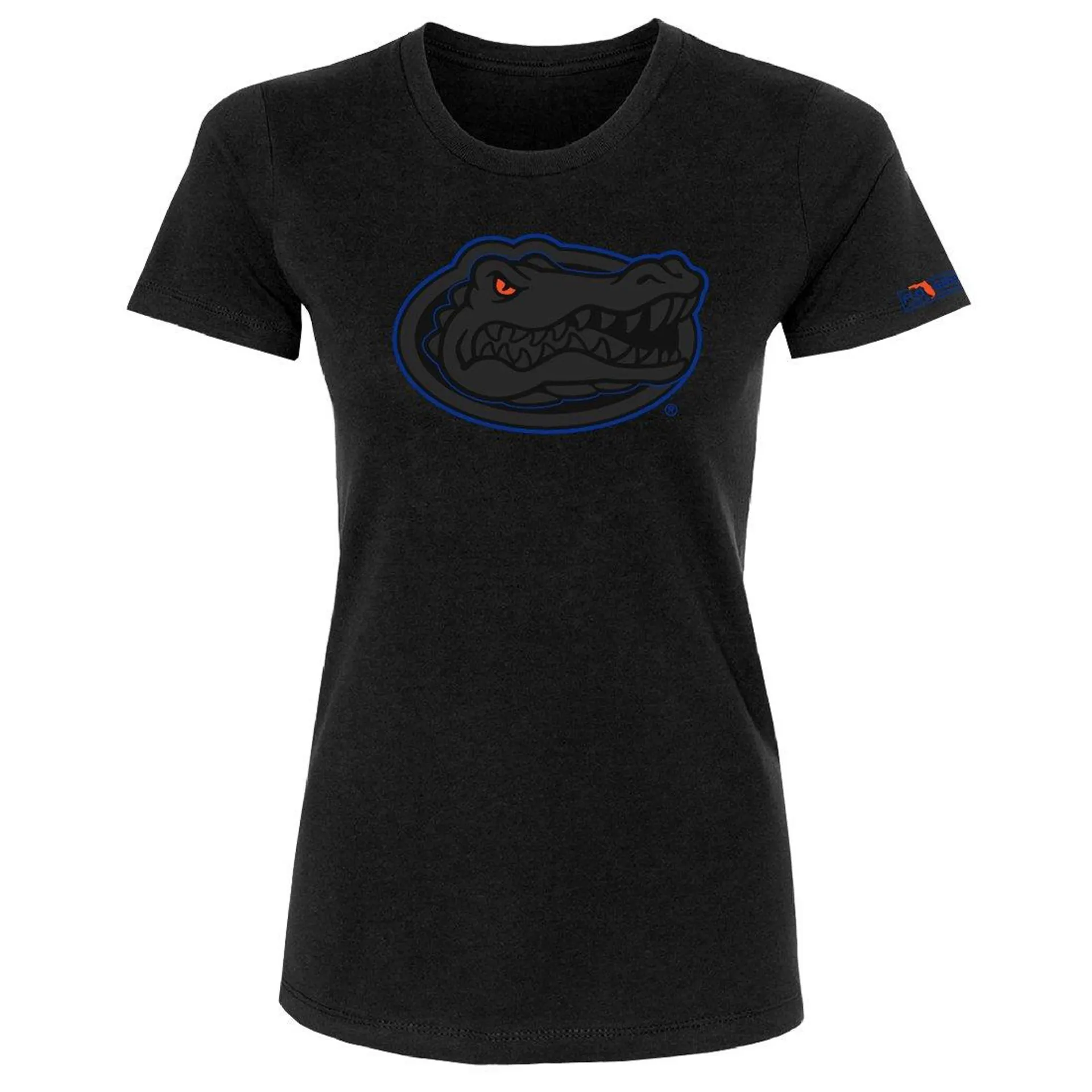 Florida Gators Womens Gator Black Out Game Ready Gator Tee