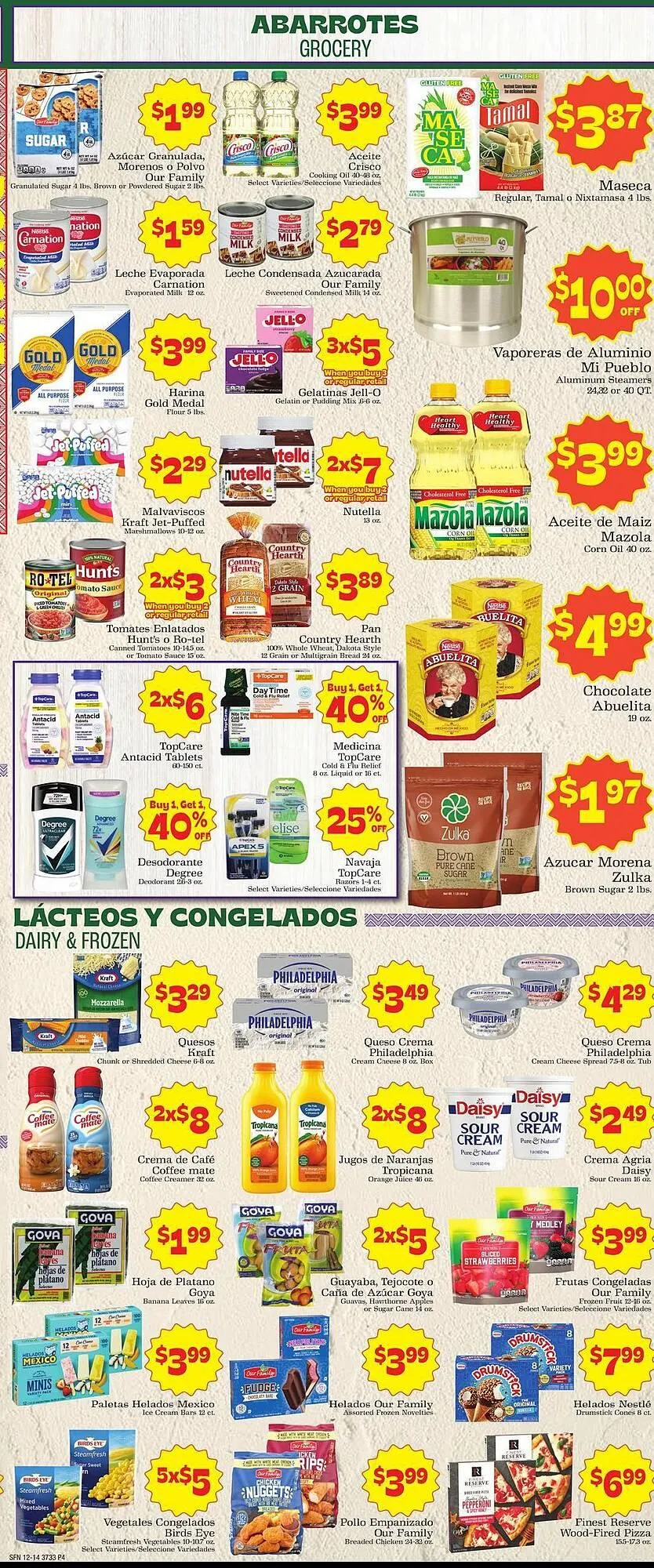 Catálogo de Supermercado Nuestra Familia weekly ad 14 de diciembre al 20 de diciembre 2025 - Página 4