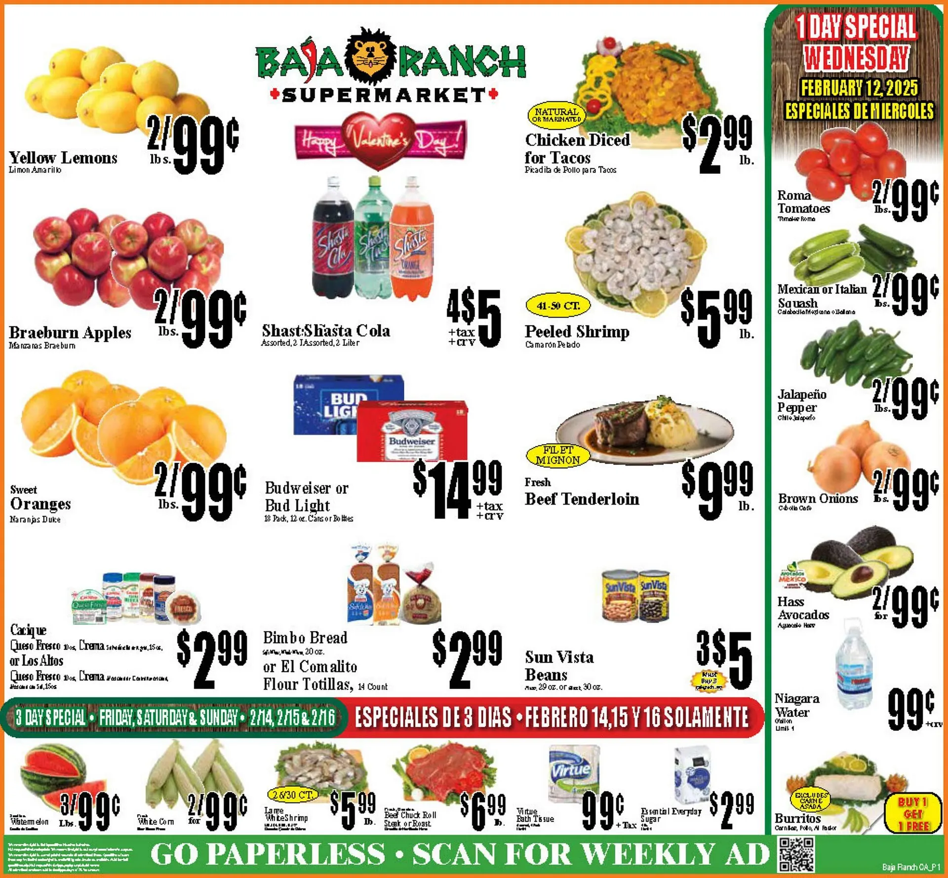 Baja Ranch Weekly Ad - 1
