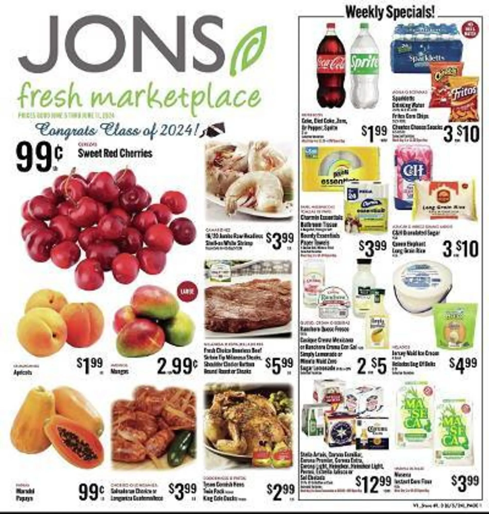 Catálogo de Jons International Weekly Ad 5 de junio al 11 de junio 2024 - Página 1