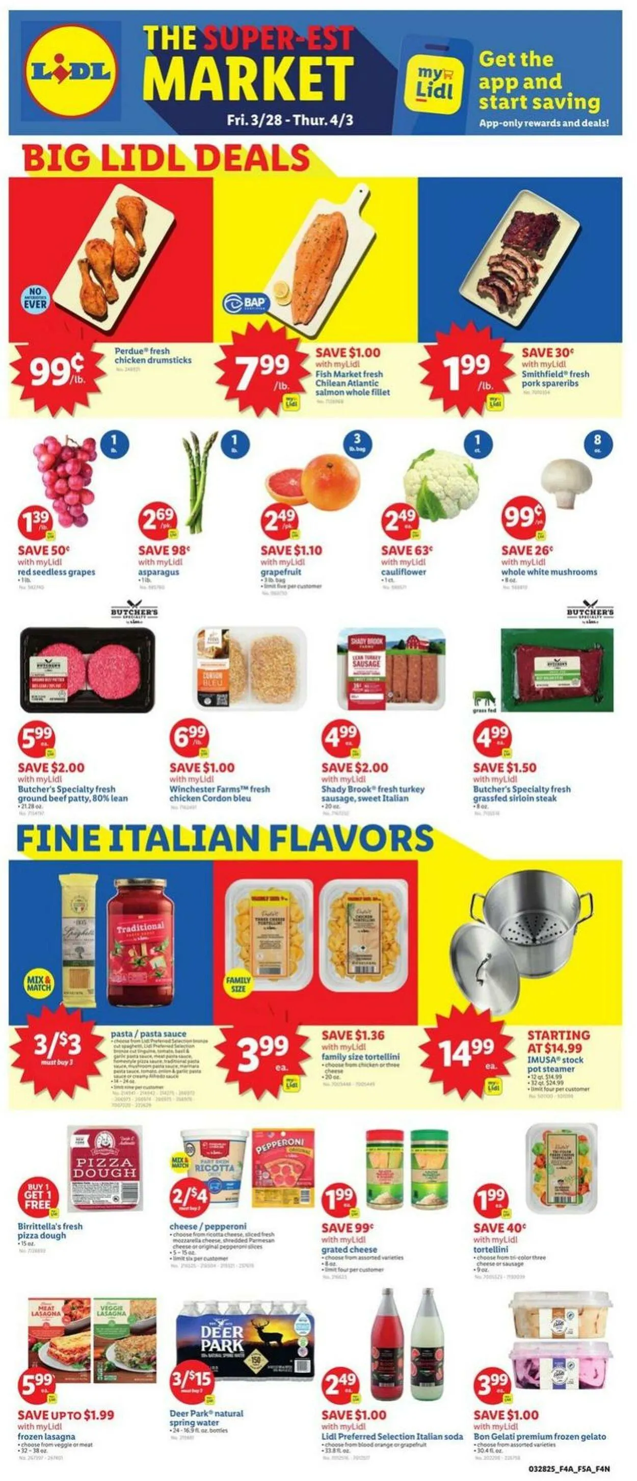 Catálogo de Lidl Current weekly ad 28 de marzo al 3 de abril 2025 - Página 1