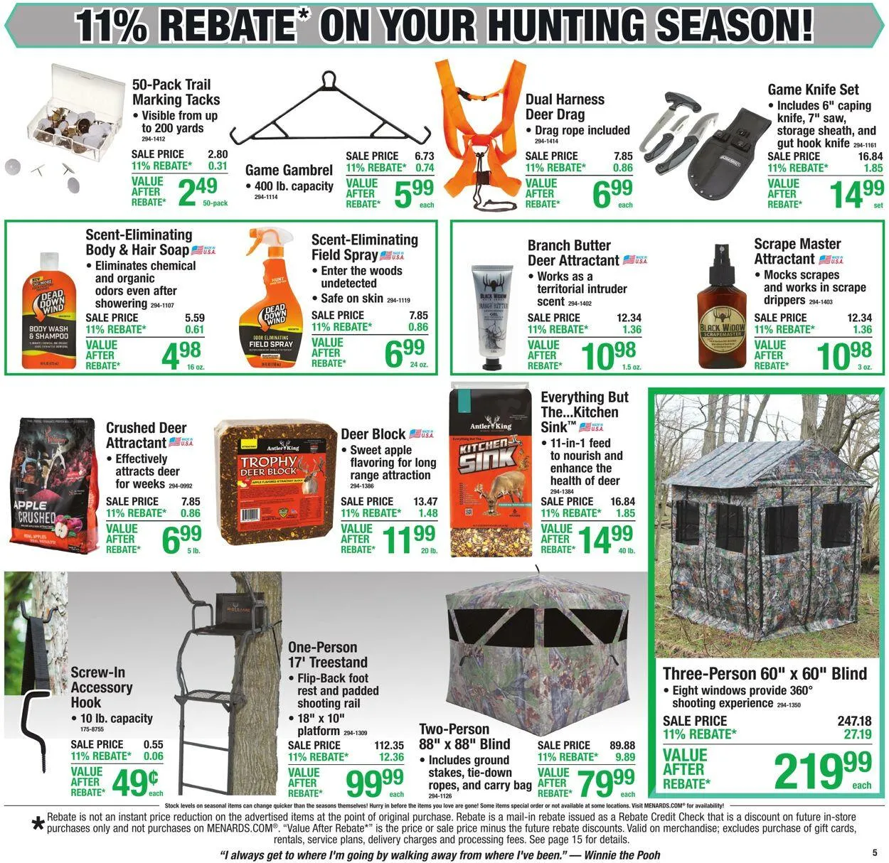 Catálogo de Menards Current weekly ad 14 de octubre al 25 de octubre 2026 - Página 1