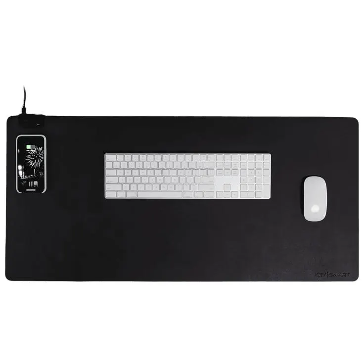 KeySmart Taskpad Alfombrilla de Escritorio con Carga Inalámbrica