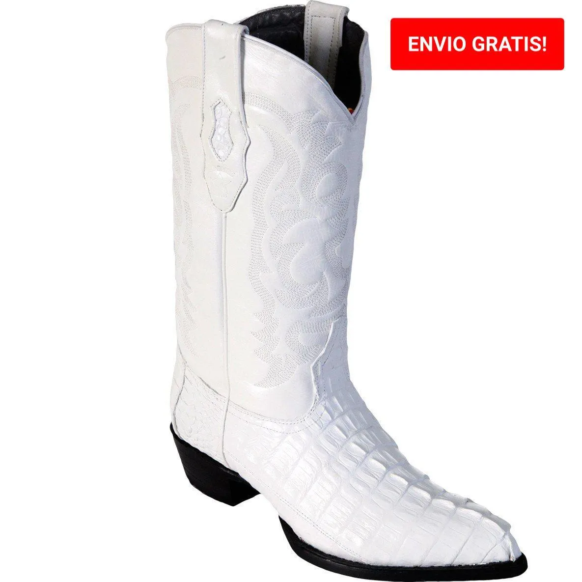 Botas de Cocodrilo Caiman Cola Horma Puntal LAB-990128