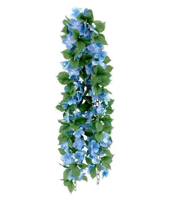 72" Spring Blue Hydrangea Garland by Bloom Room