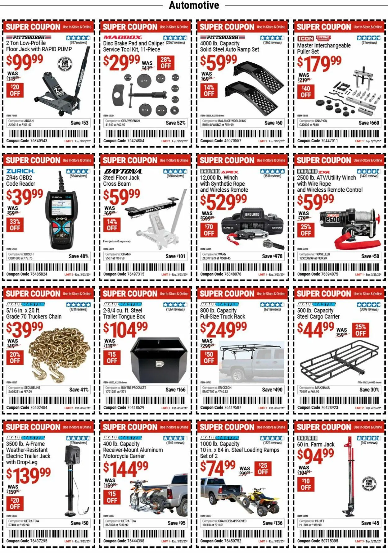 Catálogo de Harbor Freight Current weekly ad 24 de marzo al 2 de abril 2025 - Página 3