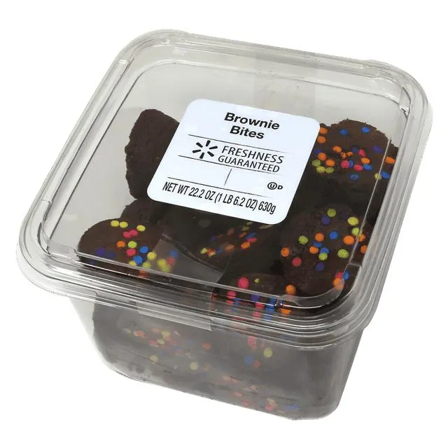 Freshness Guaranteed Spring Brownie Bites, 22.2 oz, 33 Count, Shelf-Stable, Baked, Moist, Dessert