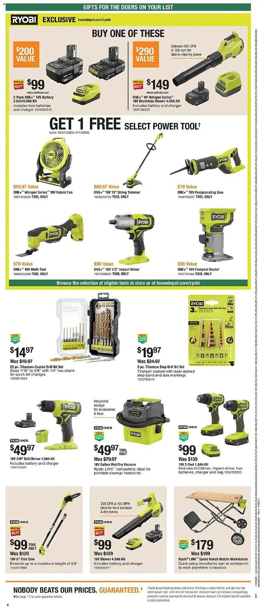 Catálogo de The Home Depot flyer 6 de noviembre al 26 de noviembre 2025 - Página 4