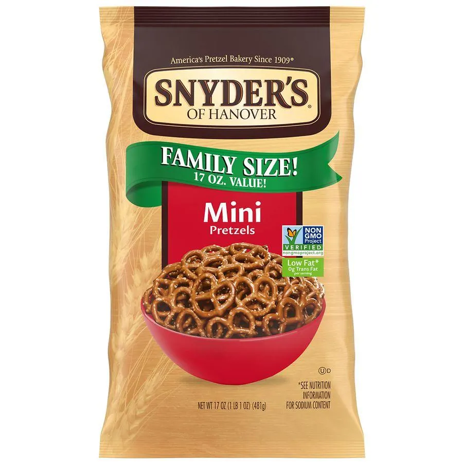 Snyder's Mini Pretzels, 17.0 oz