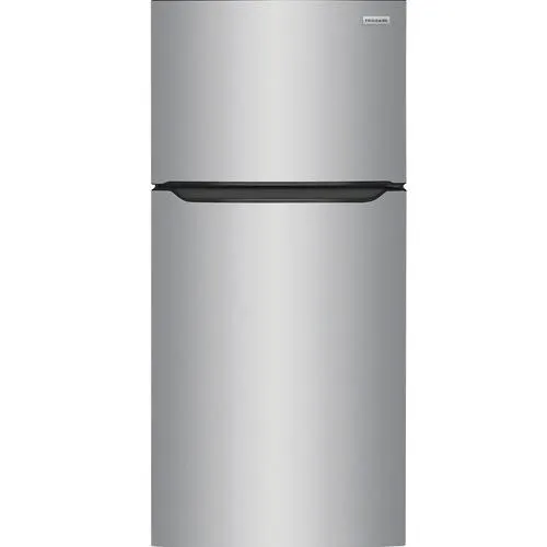 - 18.3 CuFt Top-Freezer Refrigerator in Stainless Steel