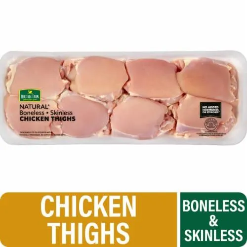 Heritage Farm® Boneless Skinless Chicken Thighs
