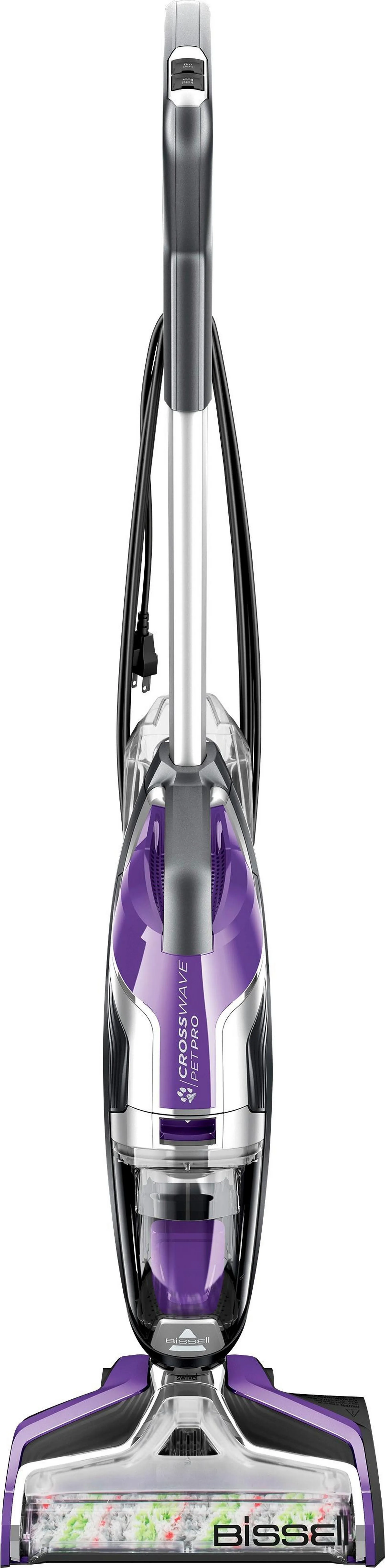 Limpiador multisuperficies CrossWave Pet Pro todo en uno - Morado uva y plata brillante