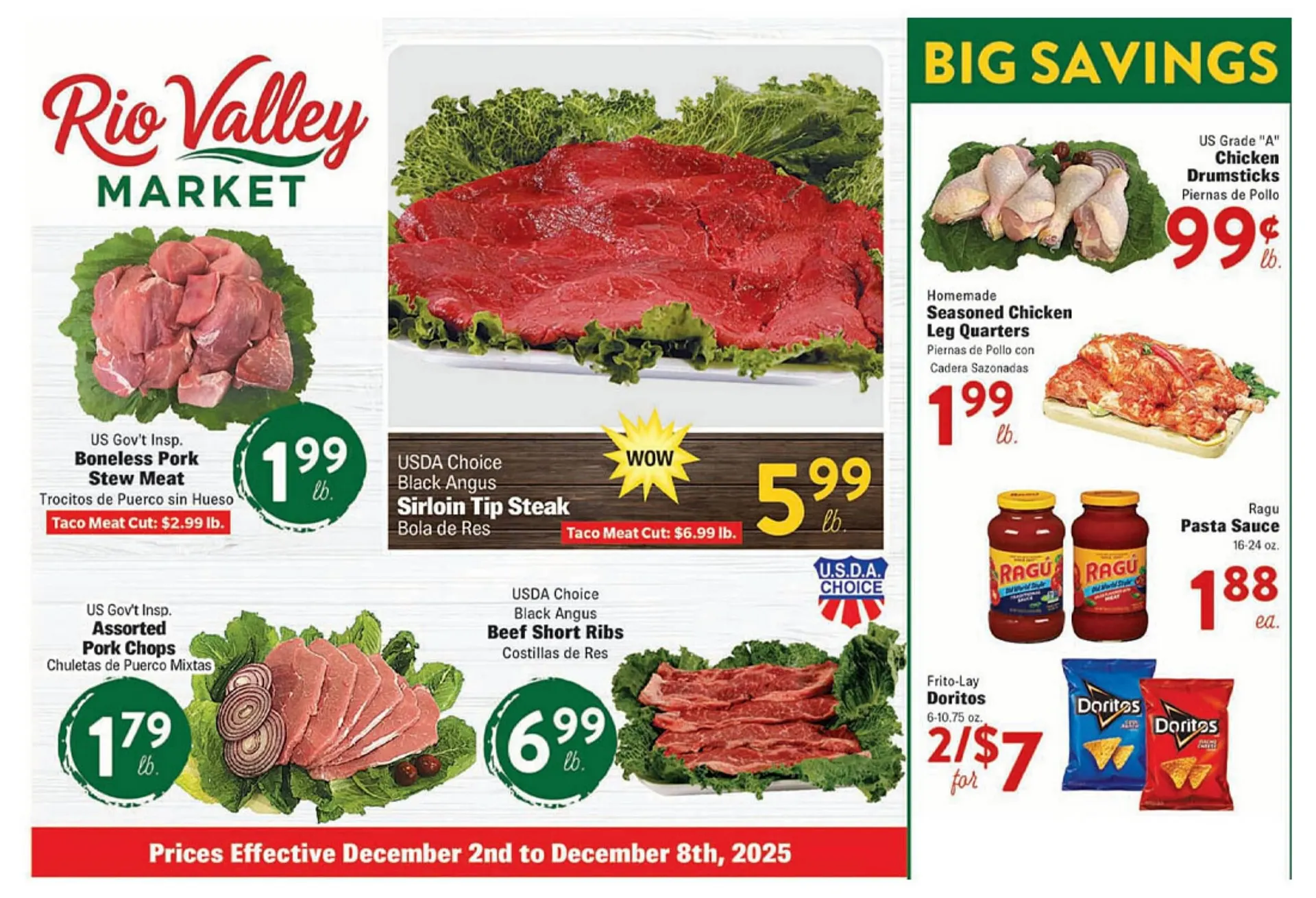 Rio Valley Market weekly ad - 1