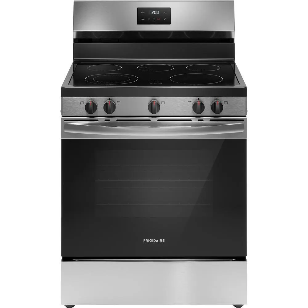 Frigidaire FCRE3052BS 30" Electric Freestanding Range – Stainless Steel