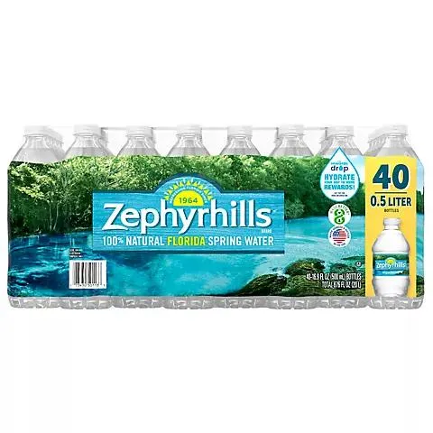 Zephyrhills Natural Spring Water, 40 pk./16.9 oz.