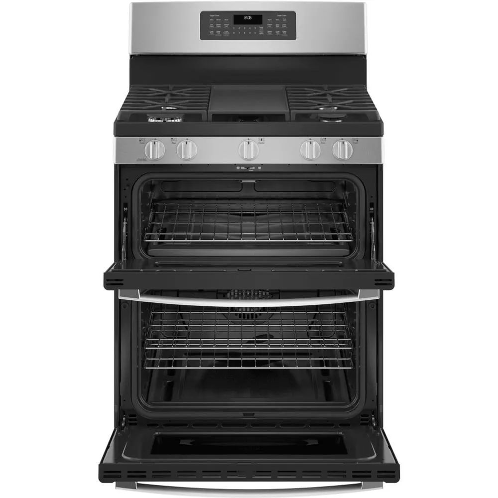 GE Appliances JGBS86SPSS 30" Gas Double Oven - Stainless Steel
