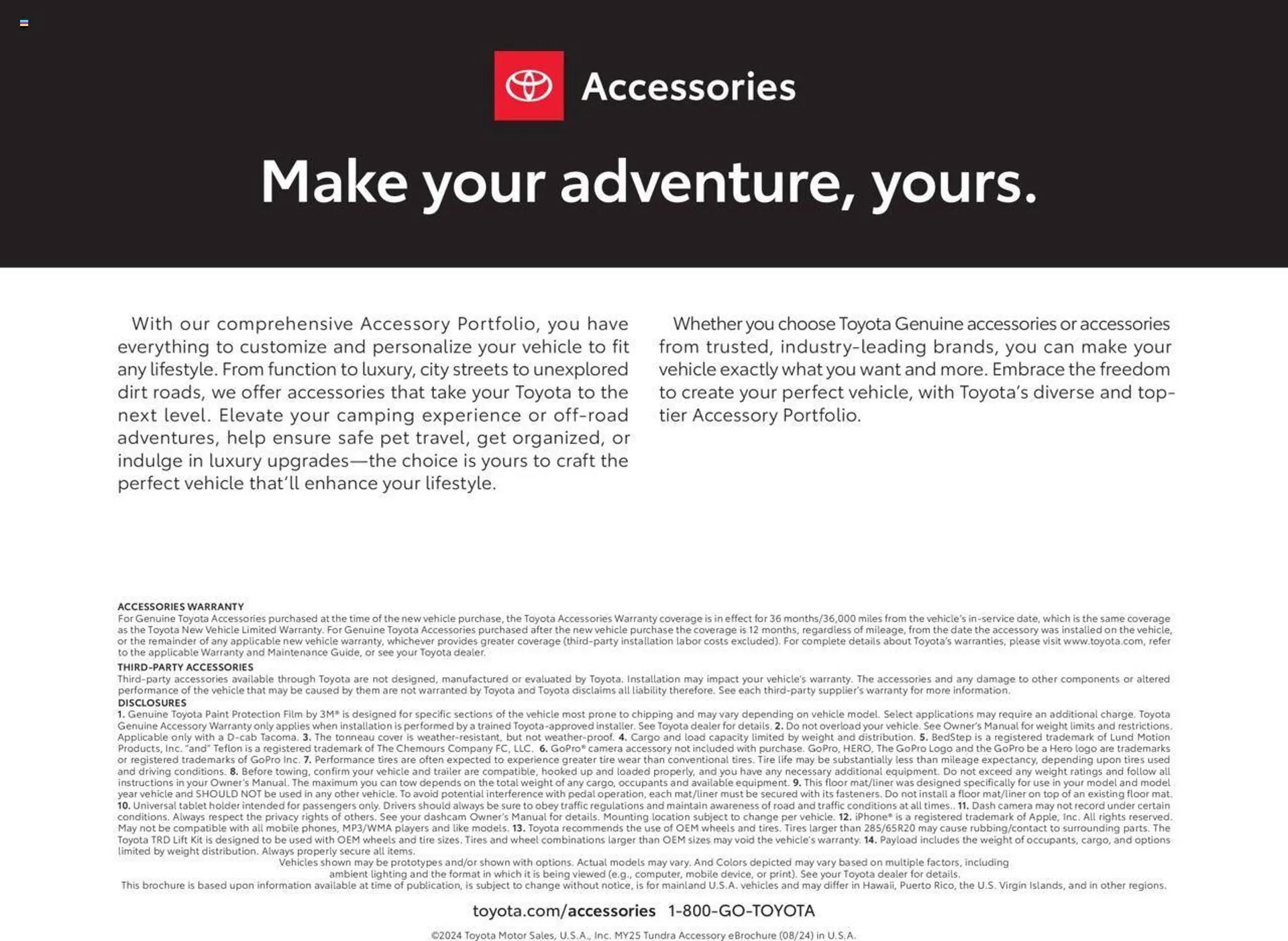 Weekly ad Toyota Weekly Ad from September 10 to November 30 2025 - Page 29