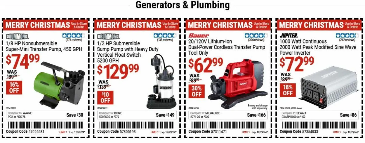 Catálogo de Harbor Freight Current weekly ad 16 de diciembre al 25 de diciembre 2024 - Página 5