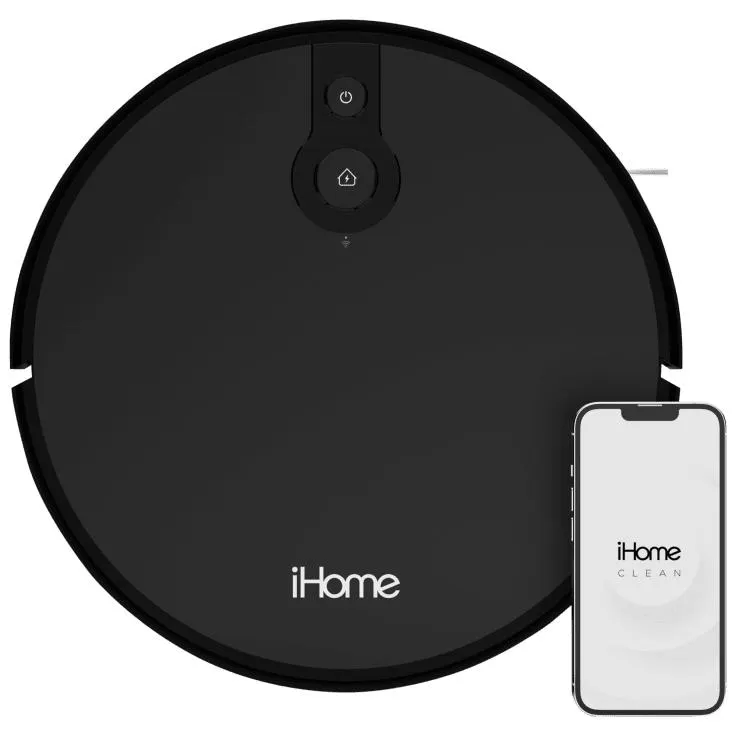 iHome AutoVac Eclipse Aspiradora Robótica con Tecnología de Mapeo