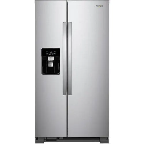 - 25.0 CuFt Side-By-Side Refrigerator In Stainless Steel