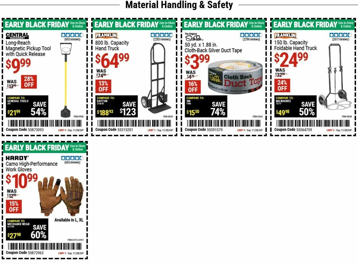 Catálogo de Harbor Freight Current weekly ad 18 de noviembre al 27 de noviembre 2024 - Página 7